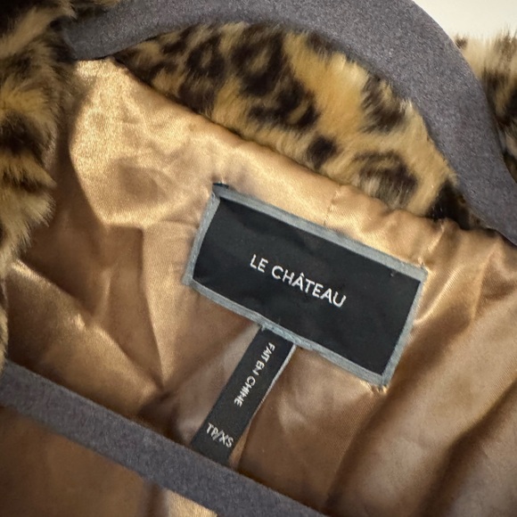 Le chateau leopard jacket NWOTs - Picture 2 of 3